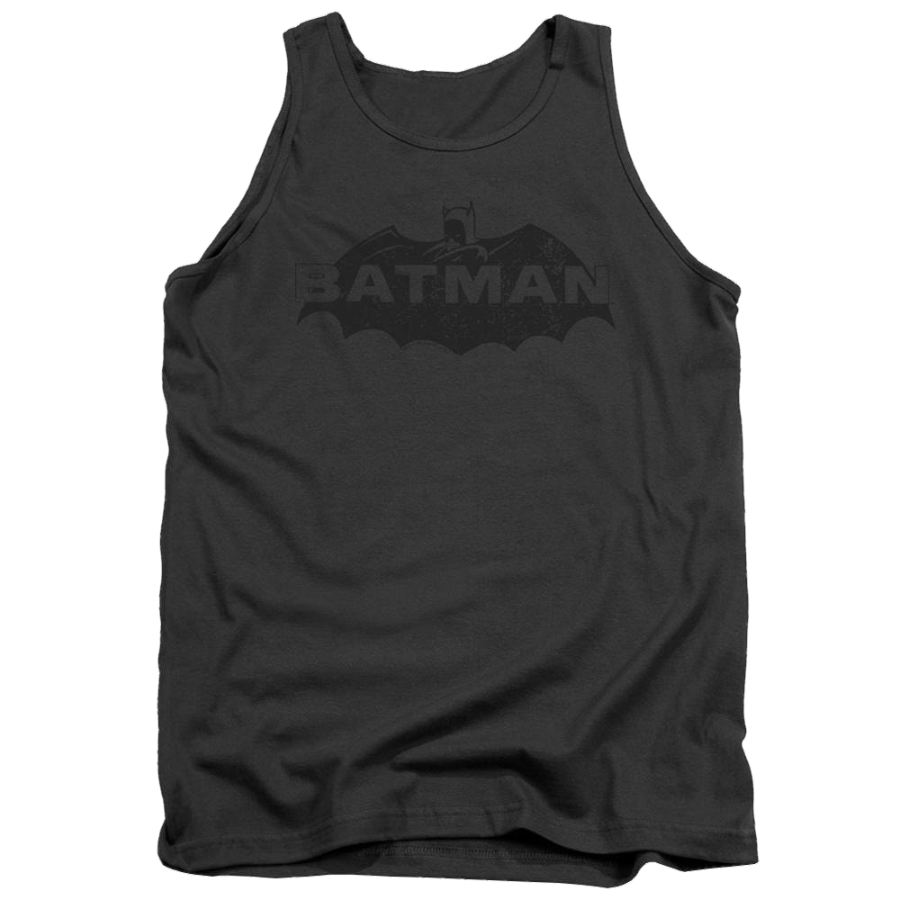 Batman Newsprint Logo Men's Tank Men's Tank Batman