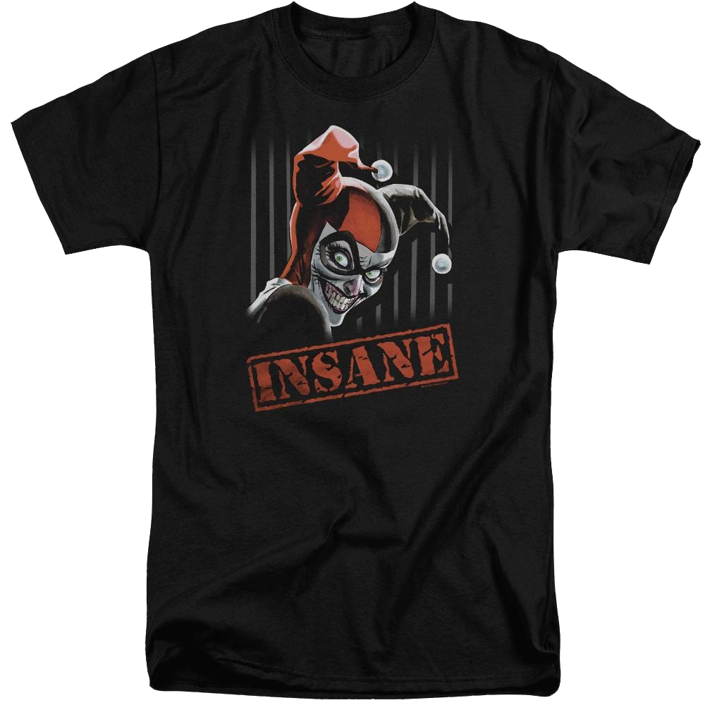 Batman Insane - Men's Tall Fit T-Shirt Men's Tall Fit T-Shirt Harley Quinn