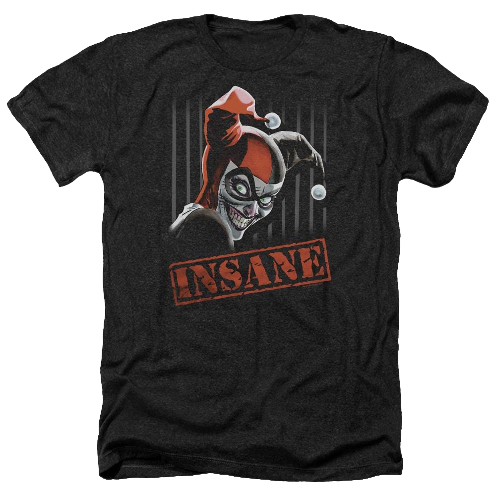 Batman Insane - Men's Heather T-Shirt Men's Heather T-Shirt Harley Quinn