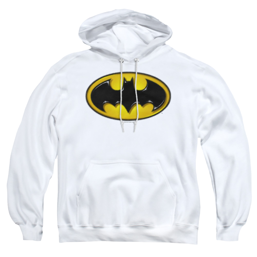 Batman Airbrush Bat Symbol - Pullover Hoodie Pullover Hoodie Batman
