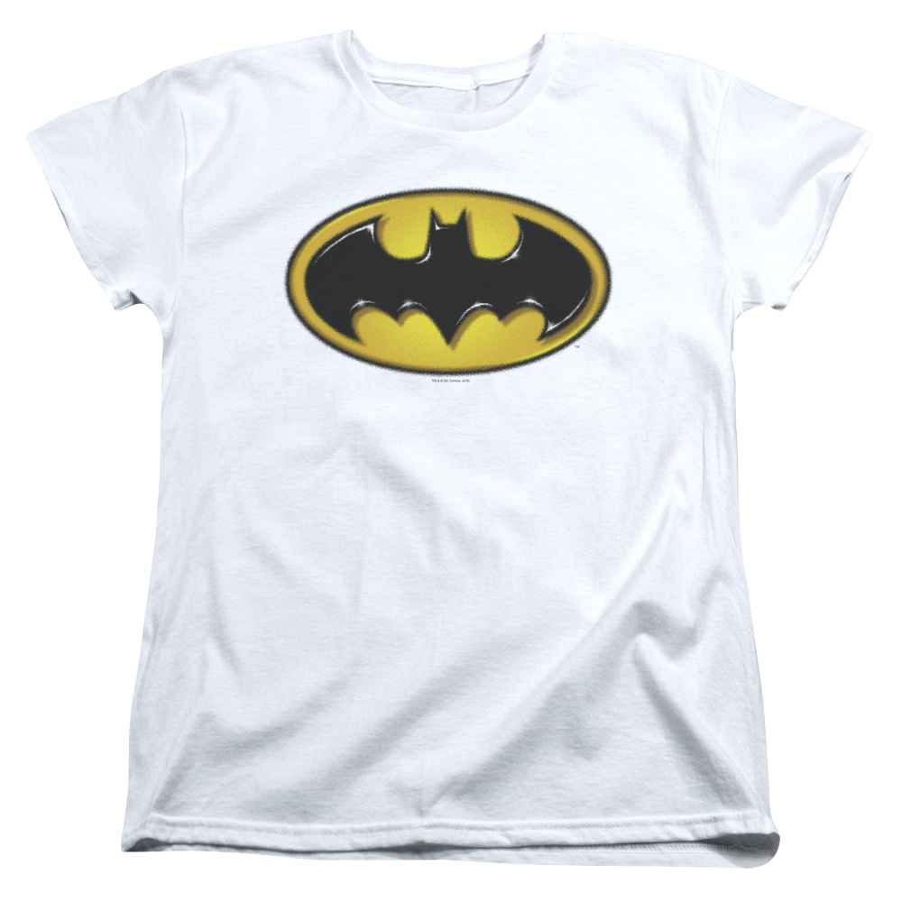 Batman Airbrush Bat Symbol - Women's T-Shirt Women's T-Shirt Batman