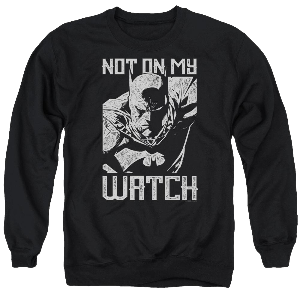 Batman Watch - Men's Crewneck Sweatshirt Men's Crewneck Sweatshirt Batman