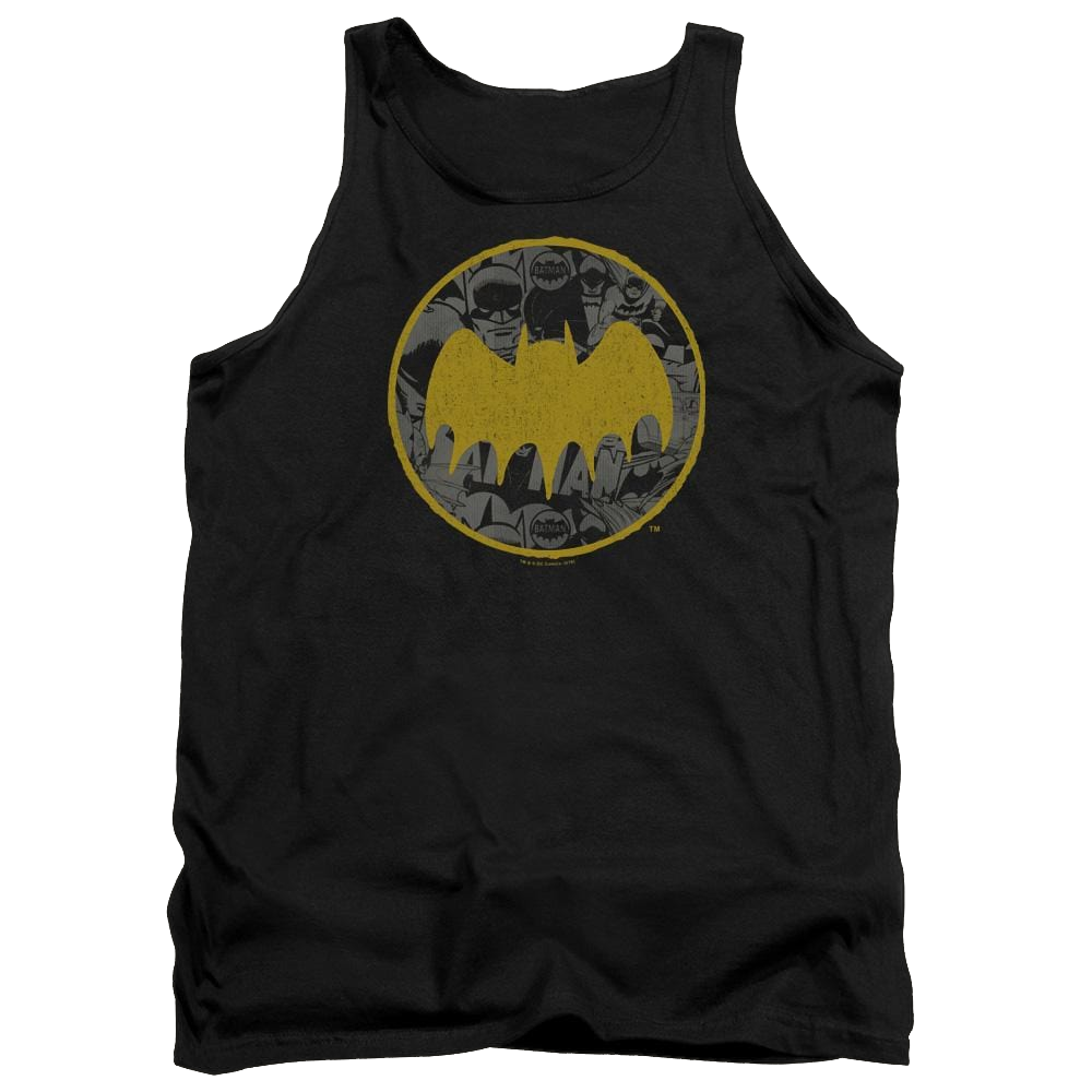 Dc Batman Vintage Symbol Collage - Men's Tank Top Men's Tank Batman