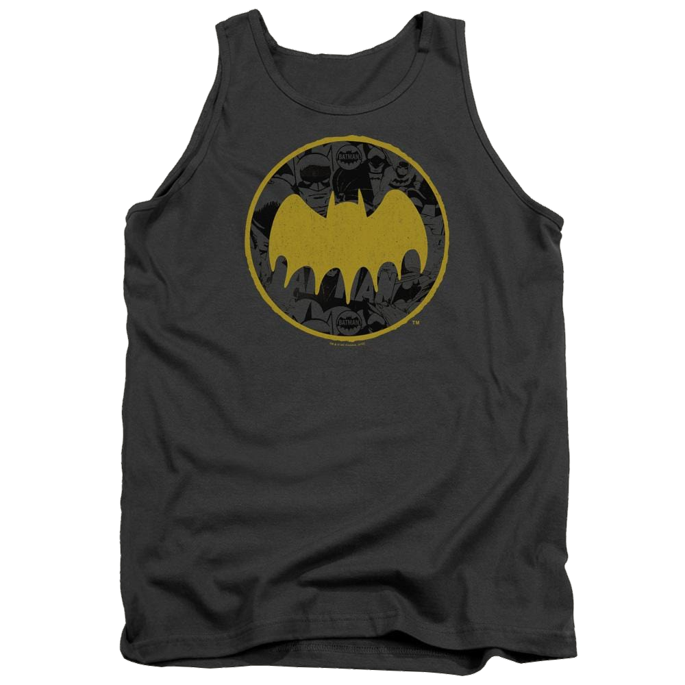 Dc Batman Vintage Symbol Collage - Men's Tank Top Men's Tank Batman