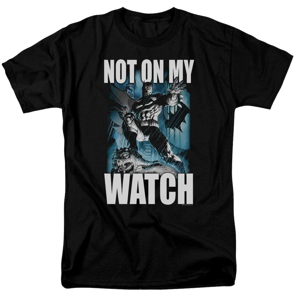 Batman Not On My Watch - Men's Regular Fit T-Shirt Men's Regular Fit T-Shirt Batman