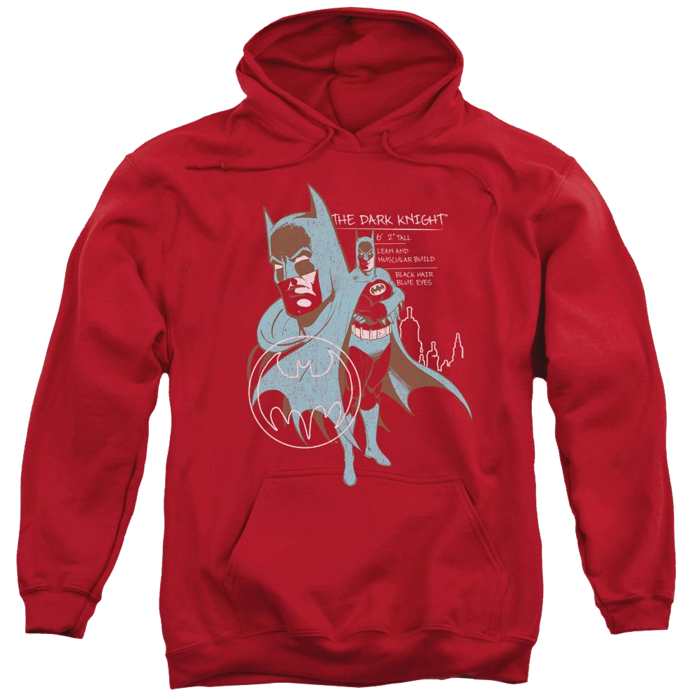 Batman Lean And Muscular - Pullover Hoodie Pullover Hoodie Batman