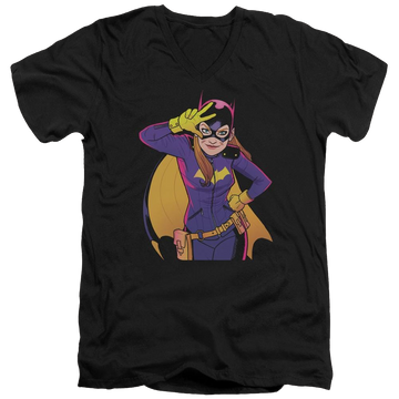 Batman Batgirl Moves - Men's V-Neck T-Shirt Men's V-Neck T-Shirt Batman