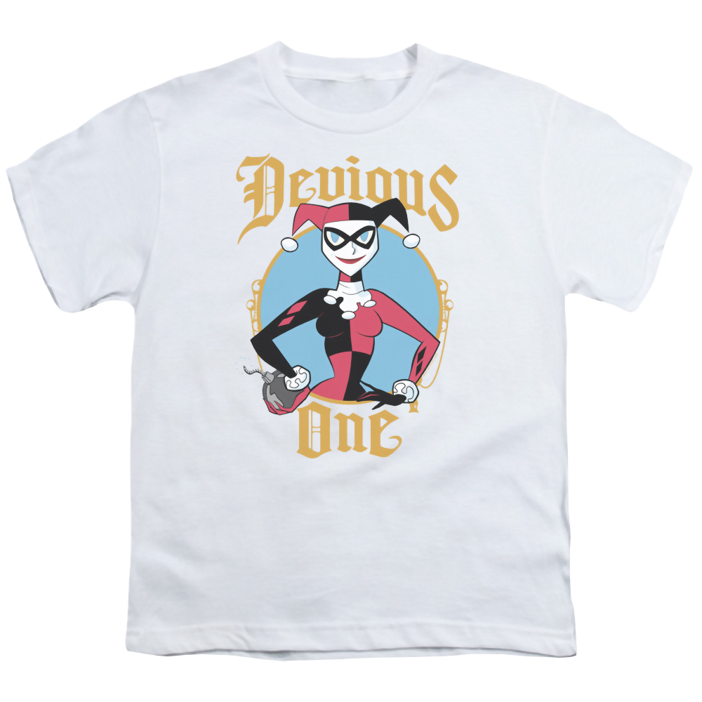 Harley Quinn Devious One - Youth T-Shirt Youth T-Shirt (Ages 8-12) Harley Quinn
