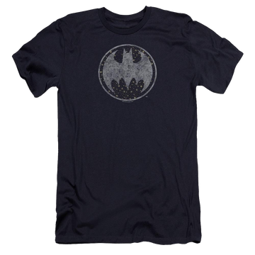 Batman Starry Night Shield - Men's Premium Slim Fit T-Shirt Men's Premium Slim Fit T-Shirt Batman