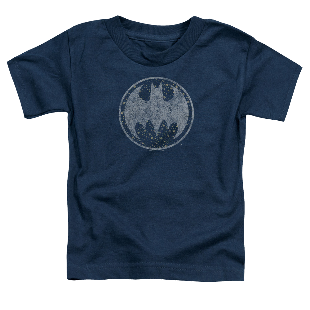 DC Batman Starry Night Shield - Toddler T-Shirt Toddler T-Shirt Batman