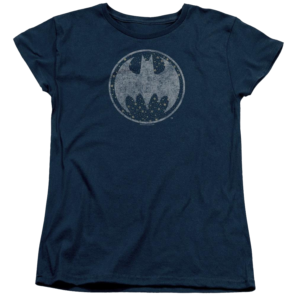 Batman Starry Night Shield - Women's T-Shirt Women's T-Shirt Batman