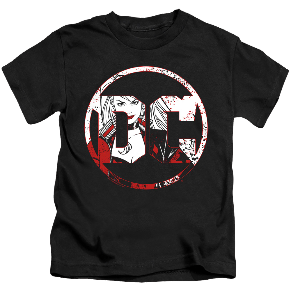 Harley Quinn Dc Logo Harley - Kid's T-Shirt Kid's T-Shirt (Ages 4-7) Harley Quinn
