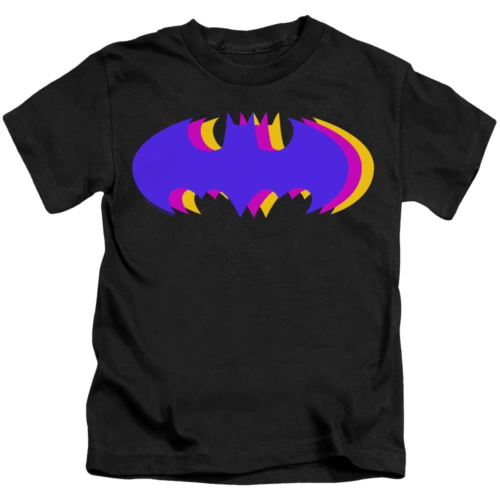Dc Batman Tri Colored Symbol - Kid's T-Shirt Kid's T-Shirt (Ages 4-7) Batman