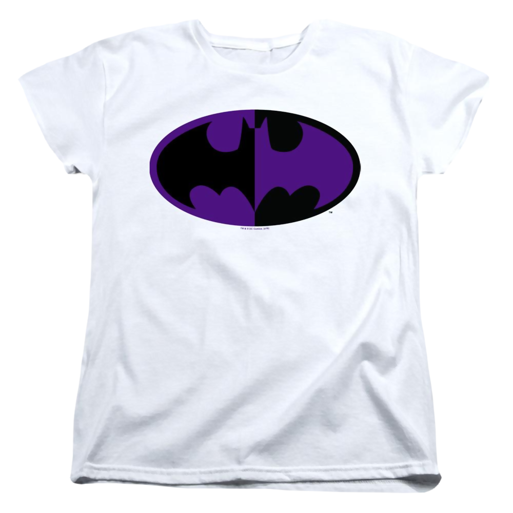 Dc Batman Split Symbol - Women's T-Shirt Women's T-Shirt Batman