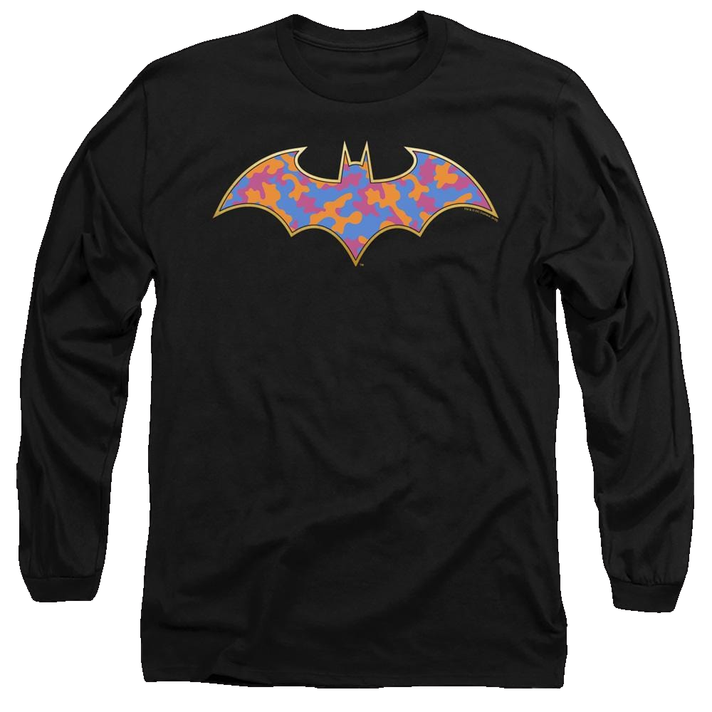 Dc Batman Gold Camo - Men's Long Sleeve T-Shirt Men's Long Sleeve T-Shirt Batman