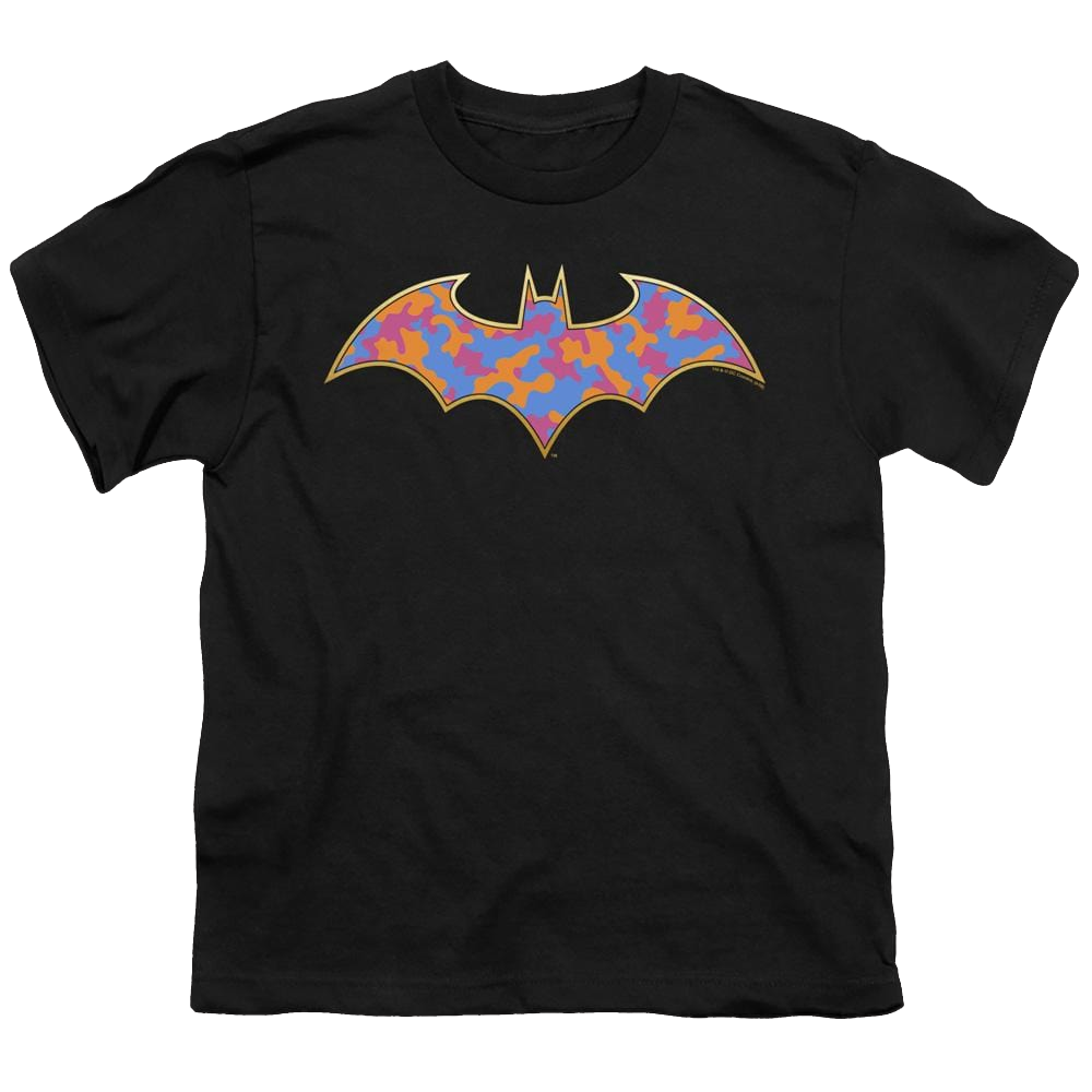 Dc Batman Gold Camo - Youth T-Shirt Youth T-Shirt (Ages 8-12) Batman