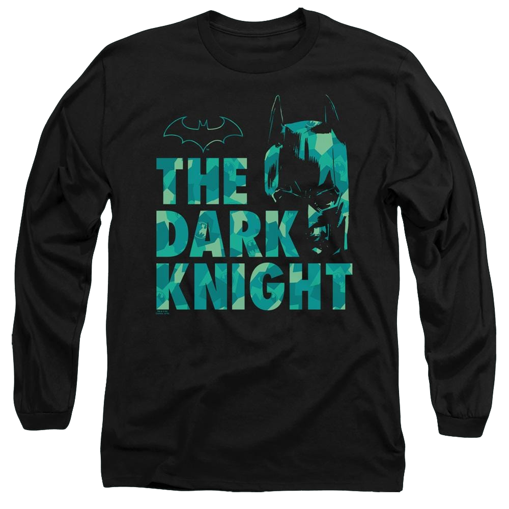 Dc Batman Cutting Pattern - Men's Long Sleeve T-Shirt Men's Long Sleeve T-Shirt Batman