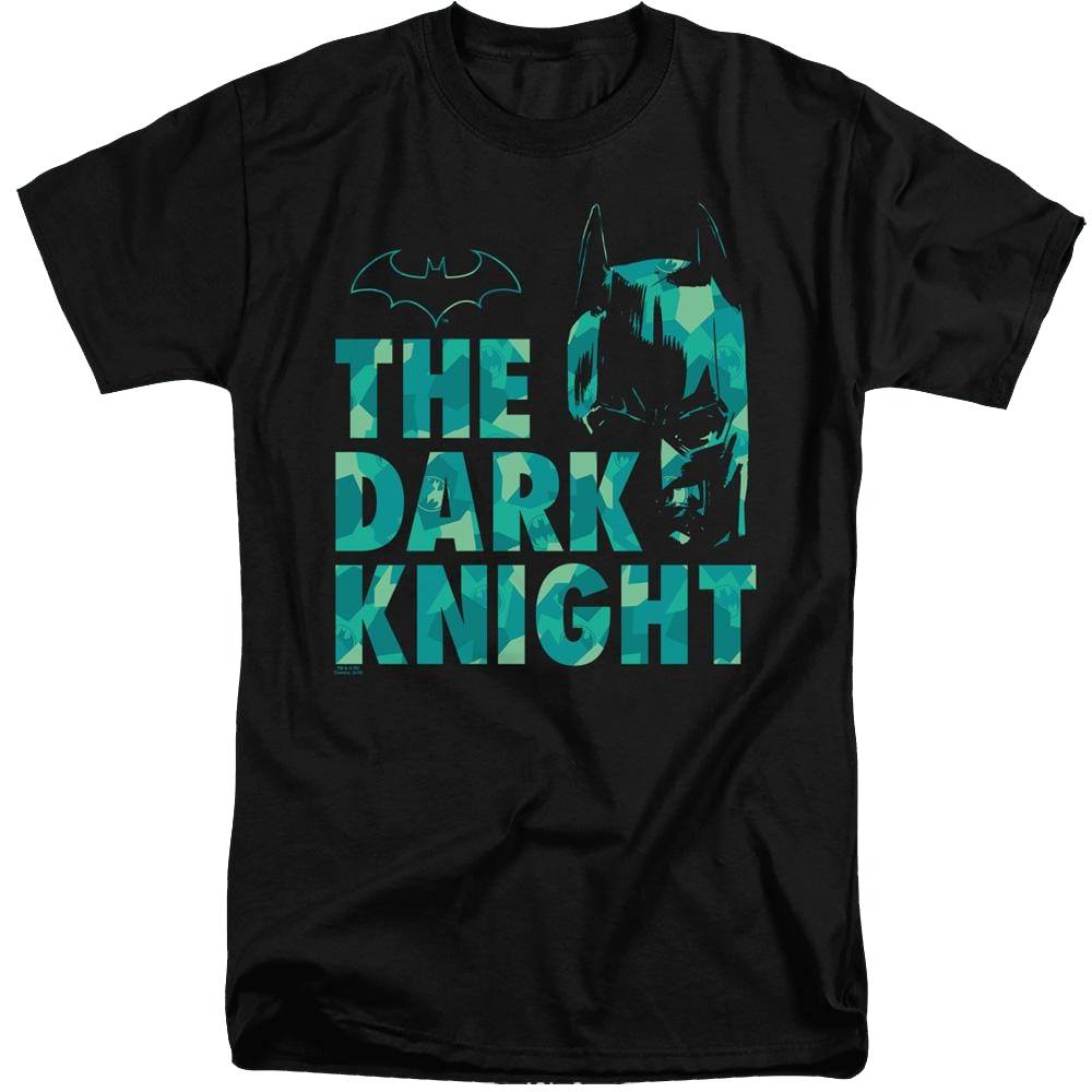 Dc Batman Cutting Pattern - Men's Tall Fit T-Shirt Men's Tall Fit T-Shirt Batman