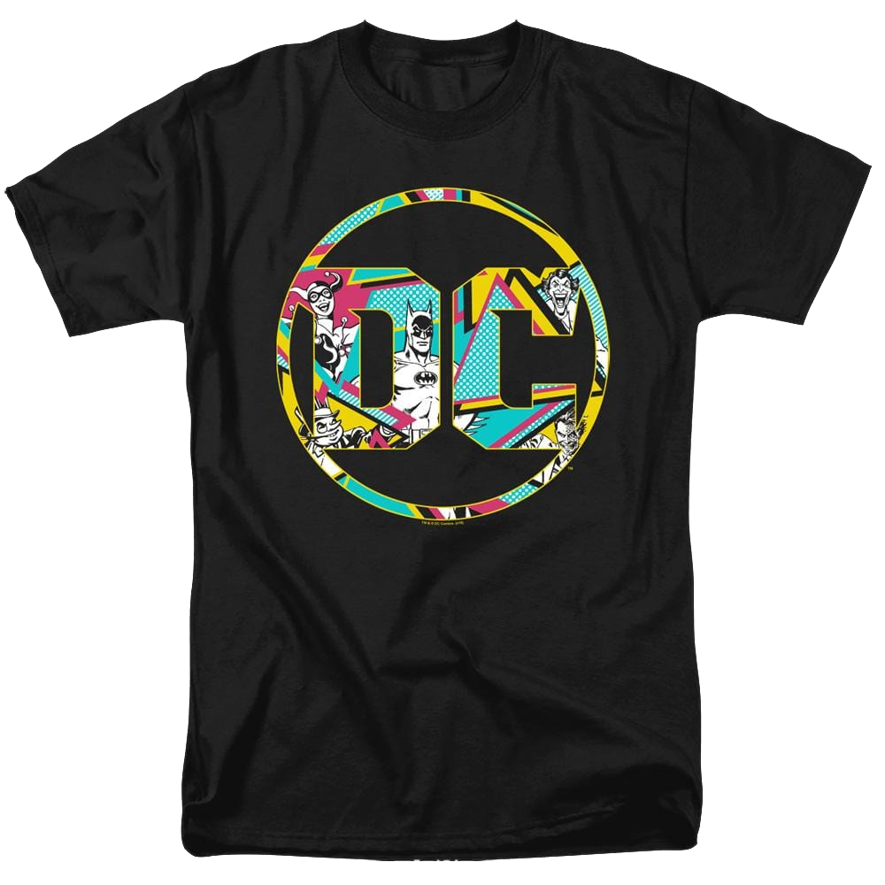 Dc Batman 80S Bat Logo - Men's Regular Fit T-Shirt Men's Regular Fit T-Shirt Batman