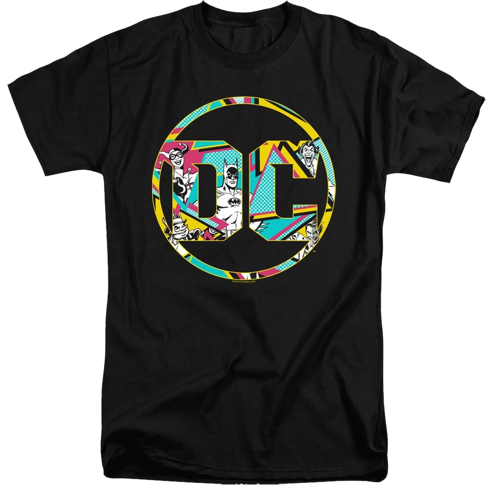 Dc Batman 80S Bat Logo - Men's Tall Fit T-Shirt Men's Tall Fit T-Shirt Batman