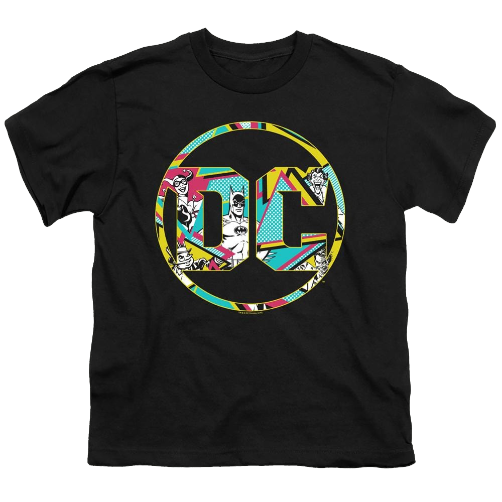 Dc Batman 80S Bat Logo - Youth T-Shirt Youth T-Shirt (Ages 8-12) Batman