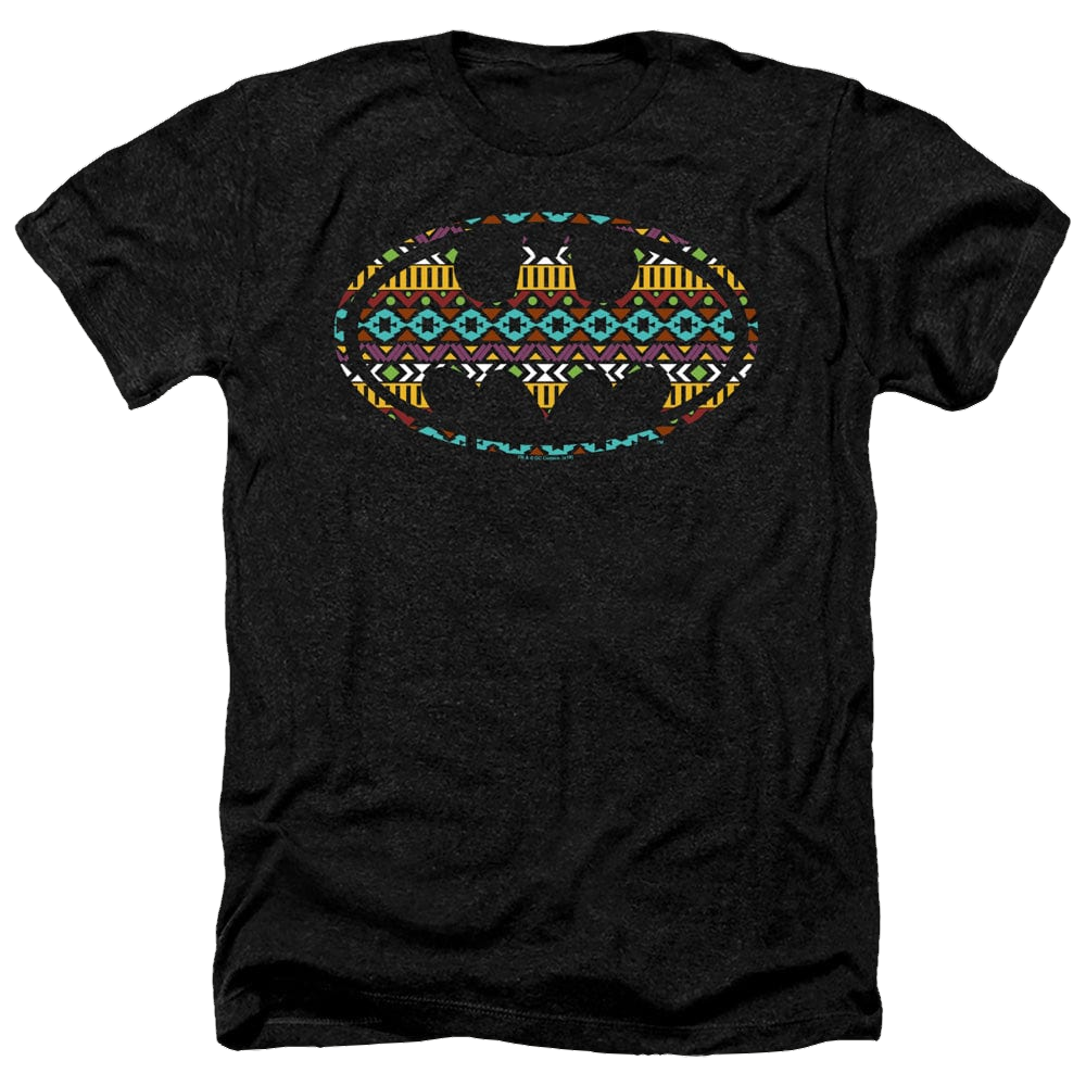 DC Batman Aztec Fill - Men's Heather T-Shirt Men's Heather T-Shirt Batman