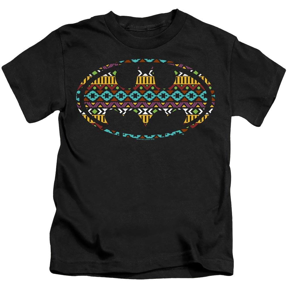 Dc Batman Aztec Fill - Kid's T-Shirt Kid's T-Shirt (Ages 4-7) Batman