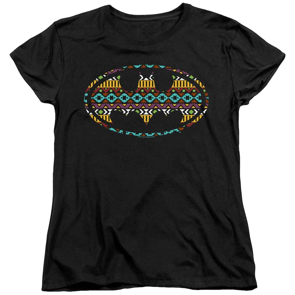 Dc Batman Aztec Fill - Women's T-Shirt Women's T-Shirt Batman