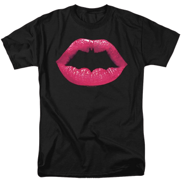 Dc Batman Bat Kiss - Men's Regular Fit T-Shirt Men's Regular Fit T-Shirt Batman