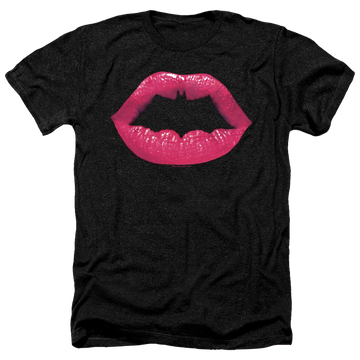 DC Batman Bat Kiss - Men's Heather T-Shirt Men's Heather T-Shirt Batman
