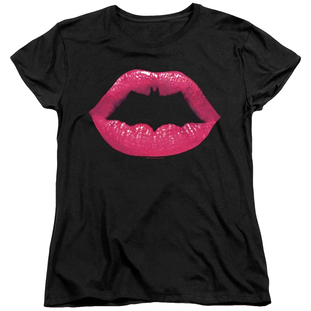 Dc Batman Bat Kiss - Women's T-Shirt Women's T-Shirt Batman