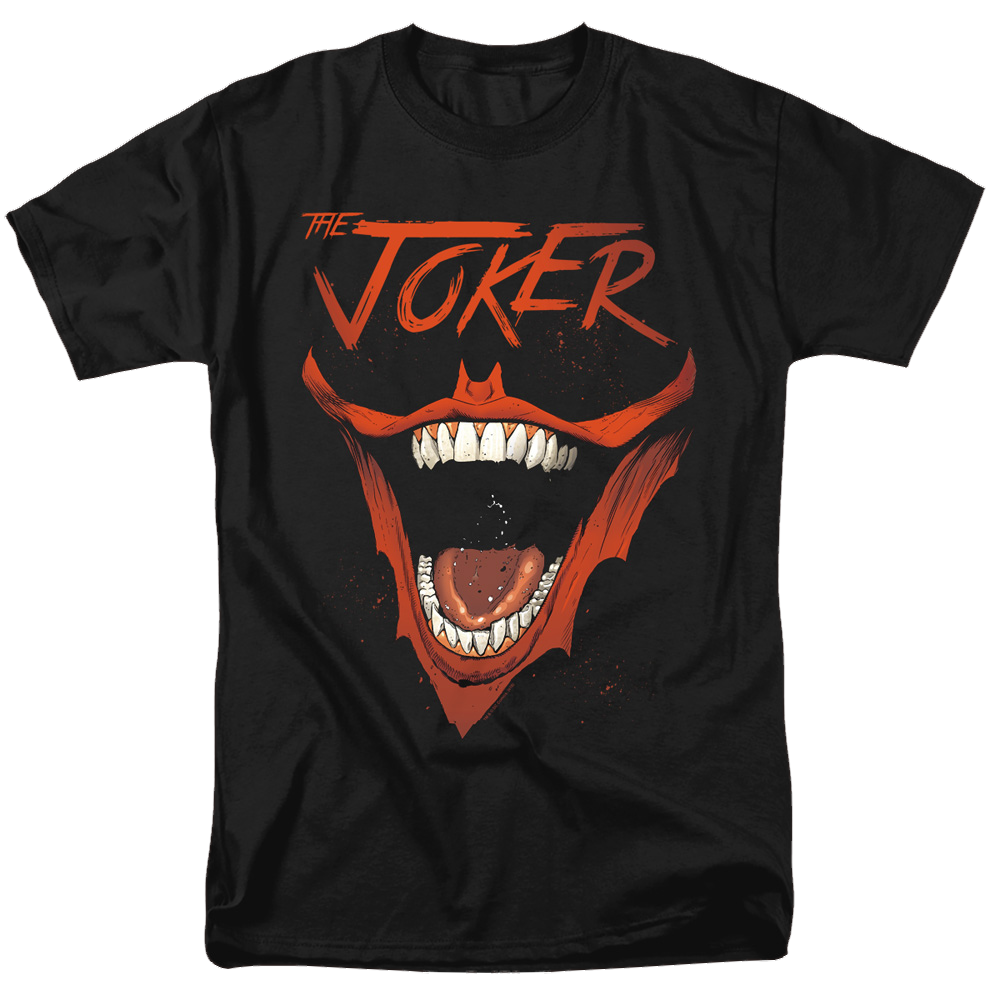 Joker, The Joker Bat Laugh - Men's Regular Fit T-Shirt Men's Regular Fit T-Shirt Joker