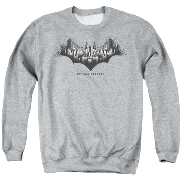 Dc Batman Gotham Shield - Men's Crewneck Sweatshirt Men's Crewneck Sweatshirt Batman