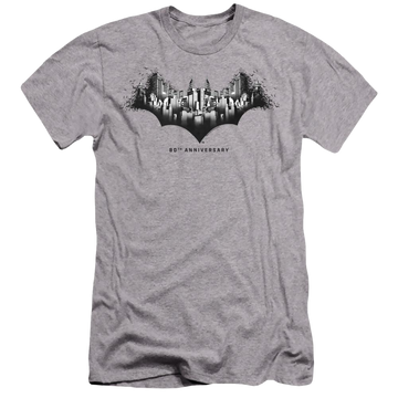 Dc Batman Gotham Shield - Men's Premium Slim Fit T-Shirt Men's Premium Slim Fit T-Shirt Batman
