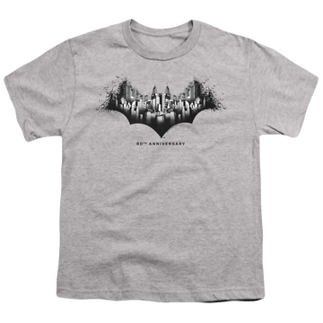 Dc Batman Gotham Shield - Youth T-Shirt Youth T-Shirt (Ages 8-12) Batman