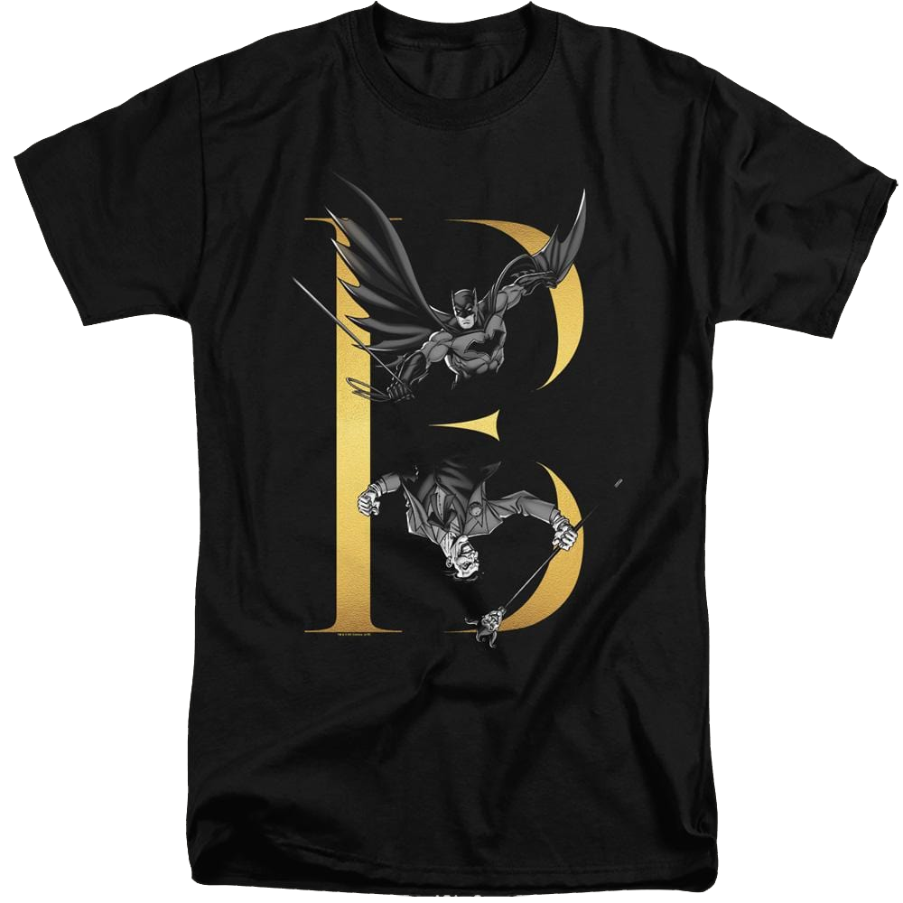 Dc Batman B - Men's Tall Fit T-Shirt Men's Tall Fit T-Shirt Batman