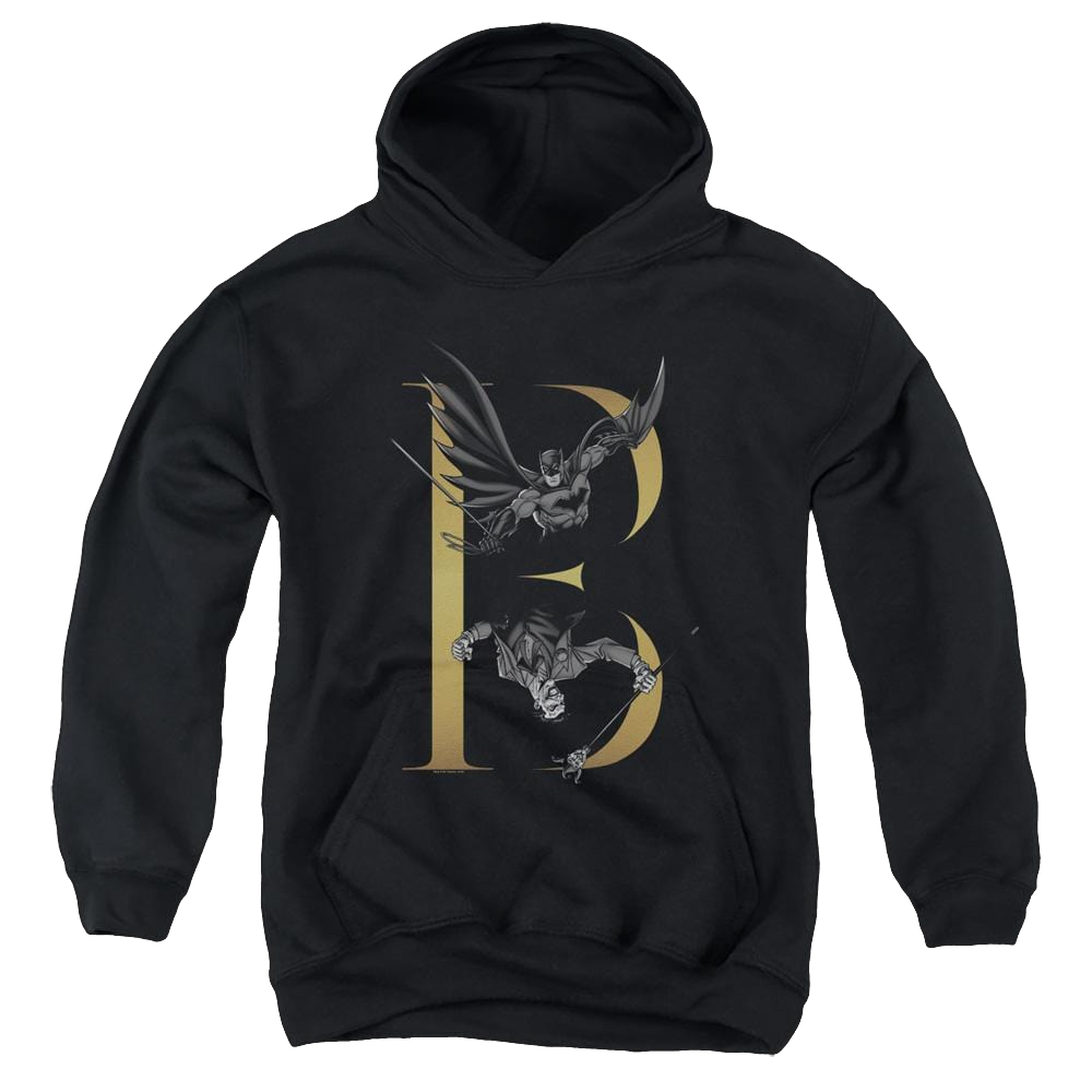 Dc Batman B - Youth Hoodie Youth Hoodie (Ages 8-12) Batman
