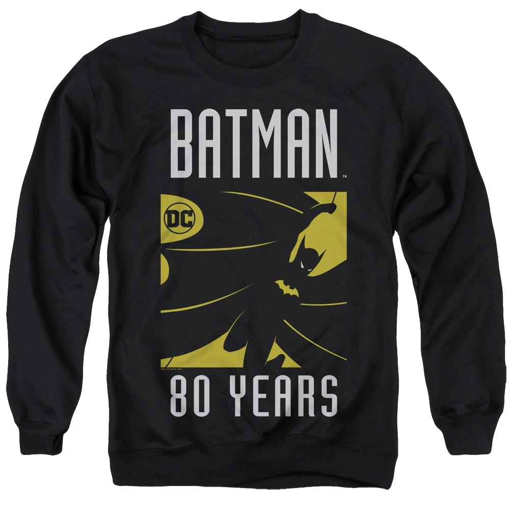 Dc Batman Silhouette - Men's Crewneck Sweatshirt Men's Crewneck Sweatshirt Batman