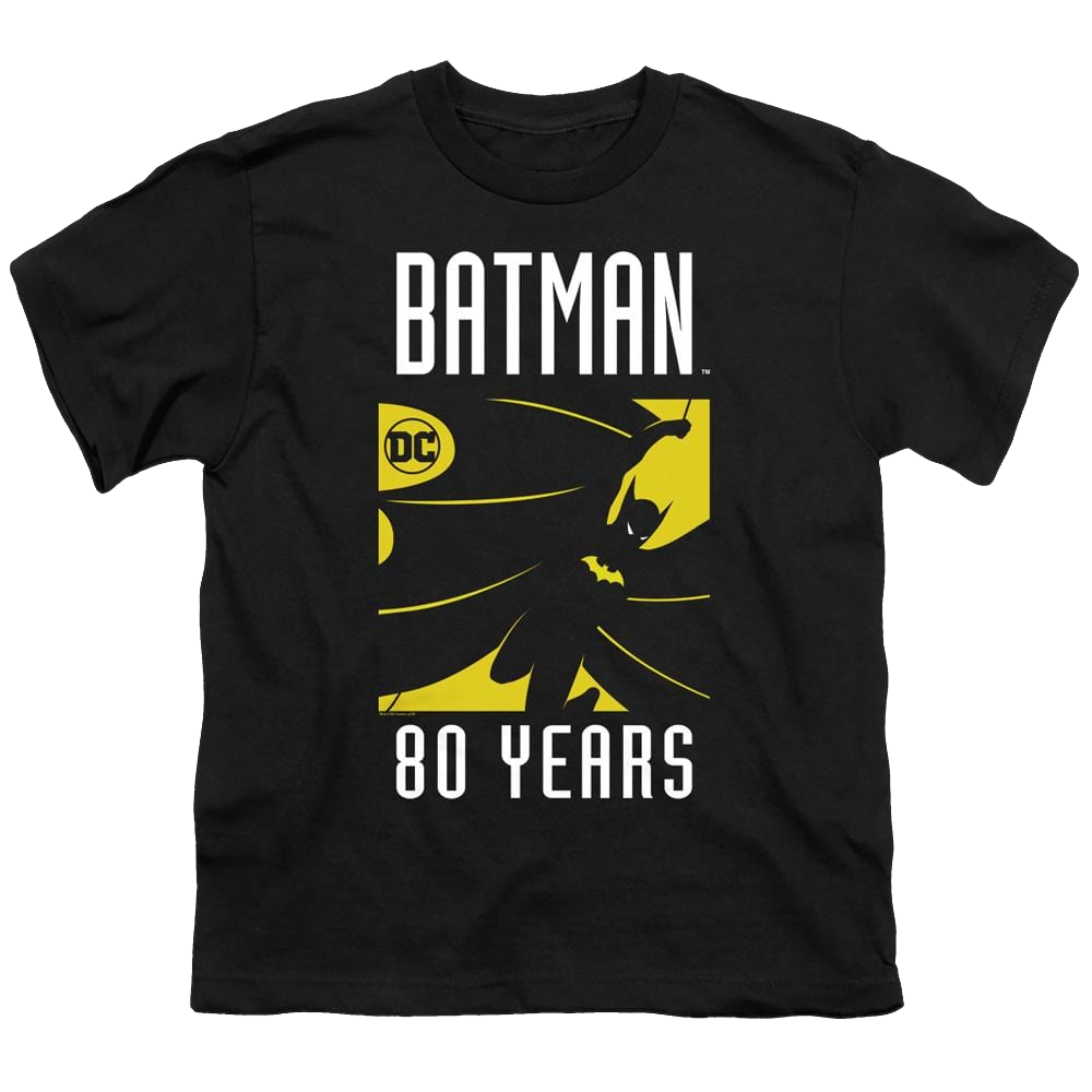 Dc Batman Silhouette - Youth T-Shirt Youth T-Shirt (Ages 8-12) Batman