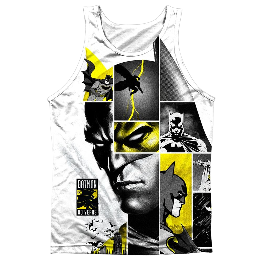 DC Batman 80Th Panels - Men's All Over Print Tank Top Men's All Over Print Tank Batman