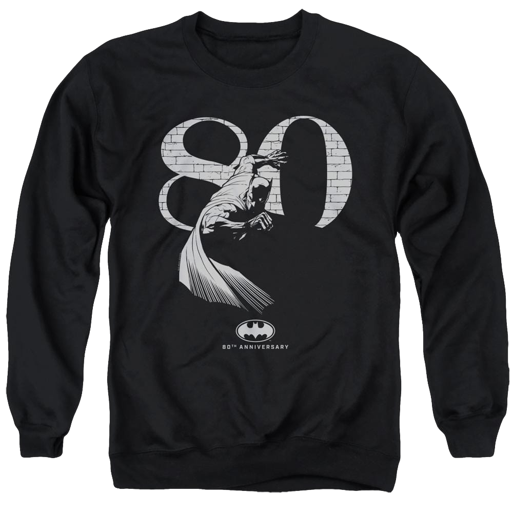 Dc Batman 80 Wall - Men's Crewneck Sweatshirt Men's Crewneck Sweatshirt Batman