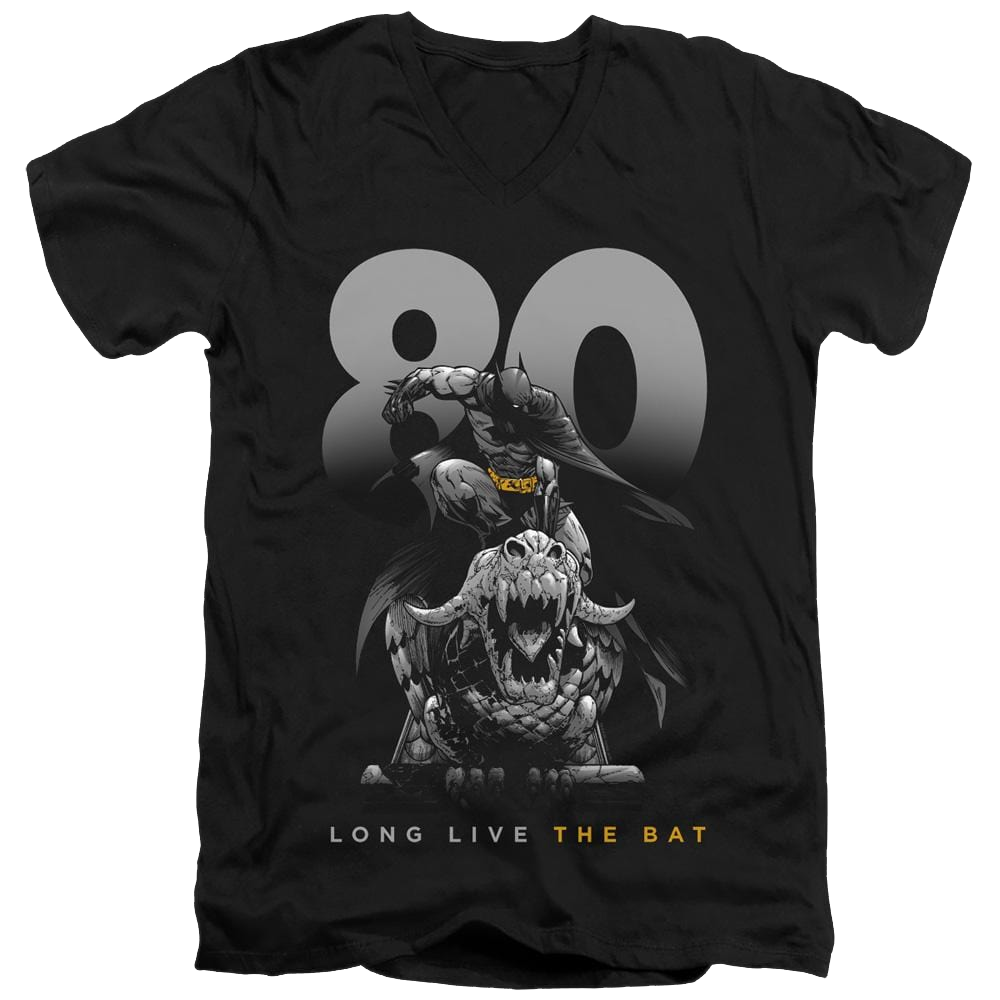 Dc Batman Big 80 - Men's V-Neck T-Shirt Men's V-Neck T-Shirt Batman