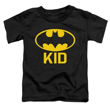 Black toddler t-shirt with Dc Batman Bat Kid graphic