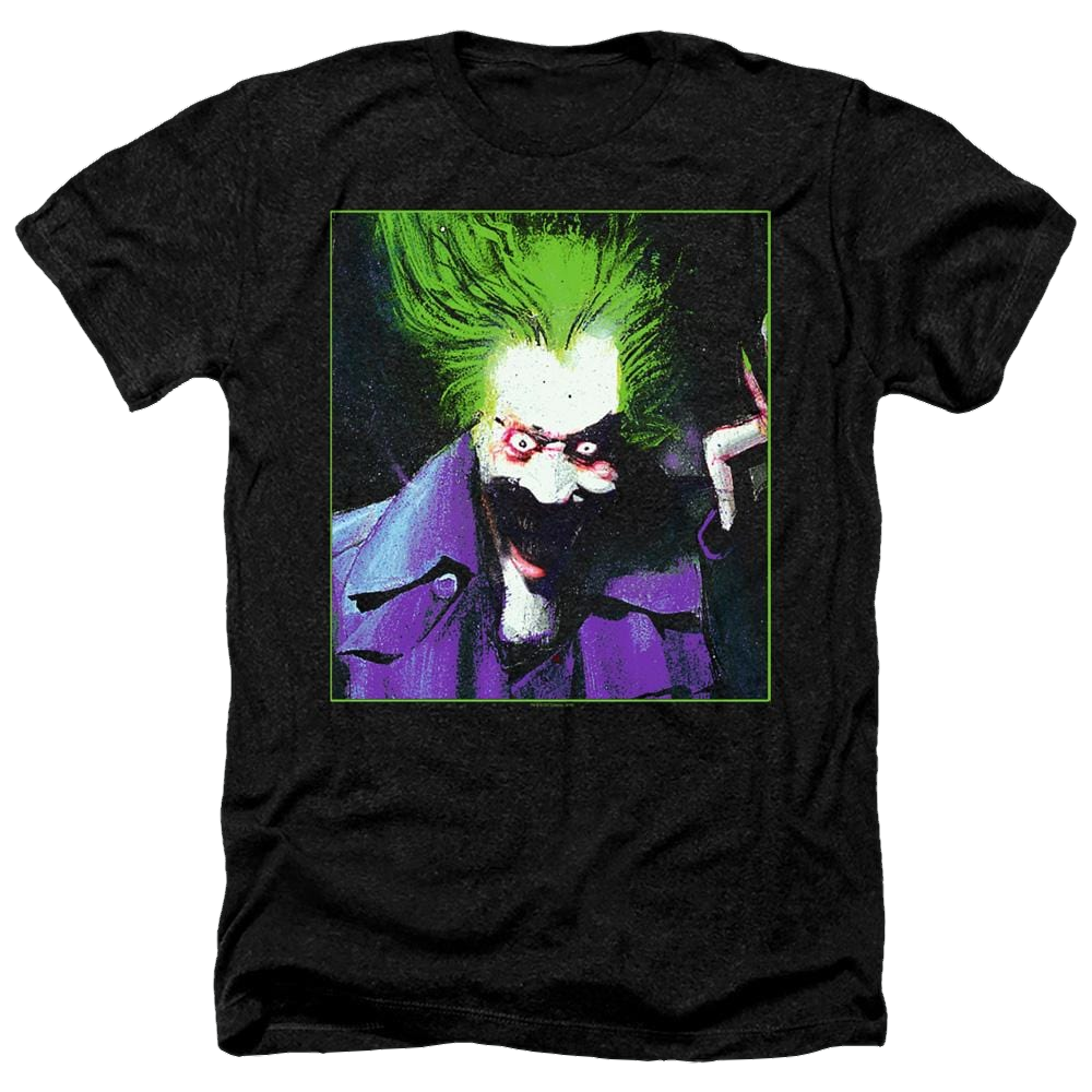 Joker, The Arkham Asylum Joker - Men's Heather T-Shirt Men's Heather T-Shirt Joker
