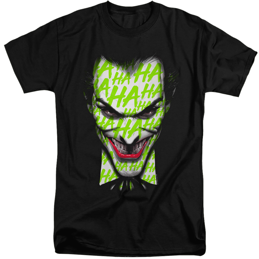 Joker, The Ha Ha Smile - Men's Tall Fit T-Shirt Men's Tall Fit T-Shirt Joker
