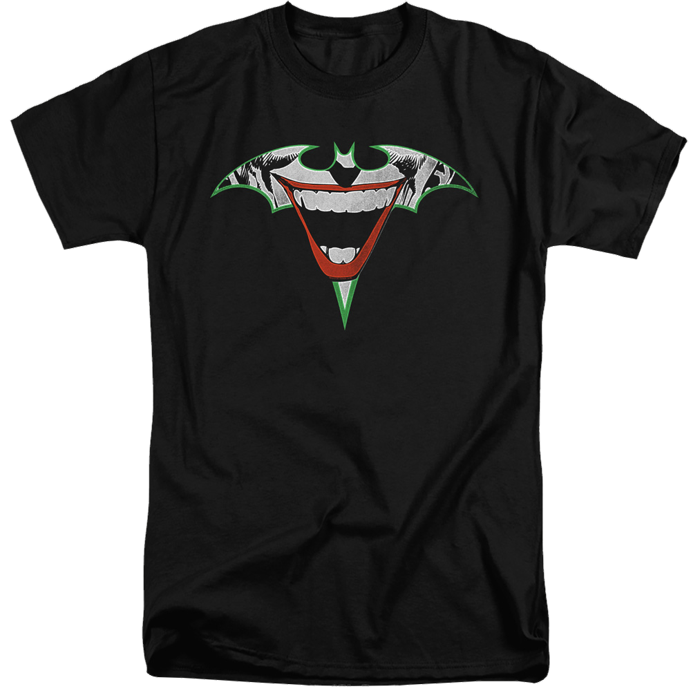Joker, The Joker Bat Logo - Men's Tall Fit T-Shirt Men's Tall Fit T-Shirt Joker
