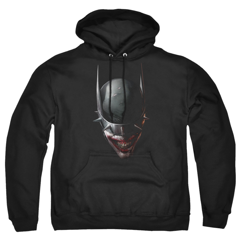 Joker, The Batman Who Laughs Head - Pullover Hoodie Pullover Hoodie Joker