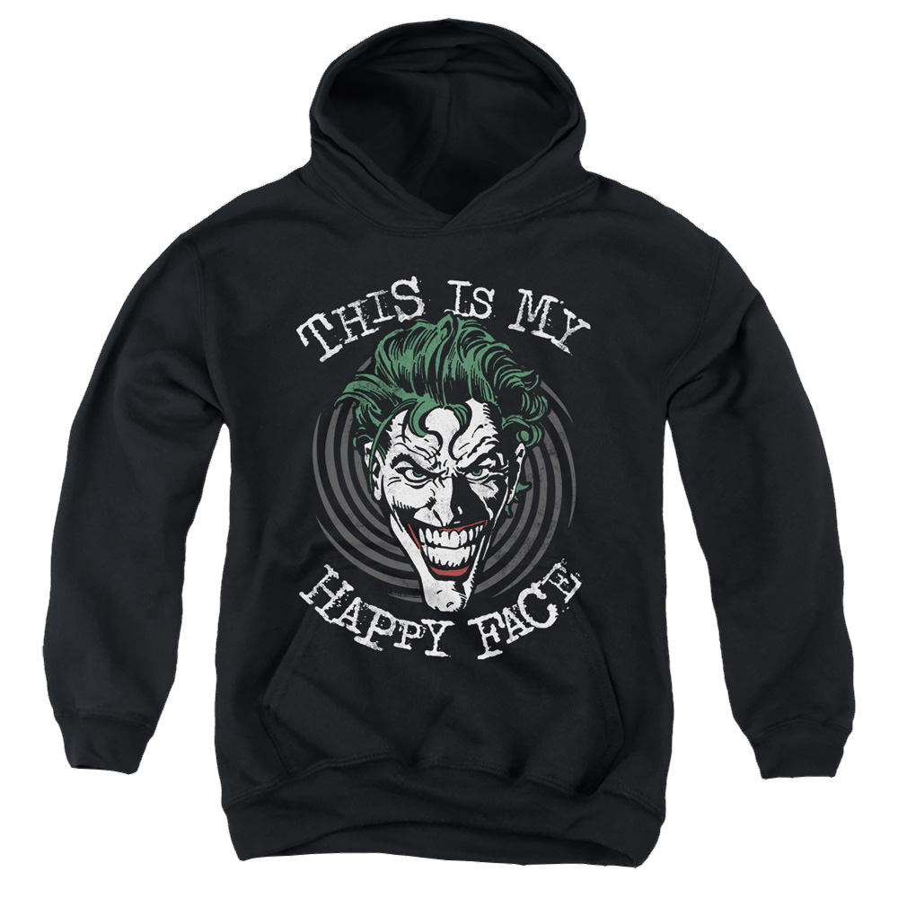 Joker, The Maniacal Spiral - Youth Hoodie Youth Hoodie (Ages 8-12) Joker