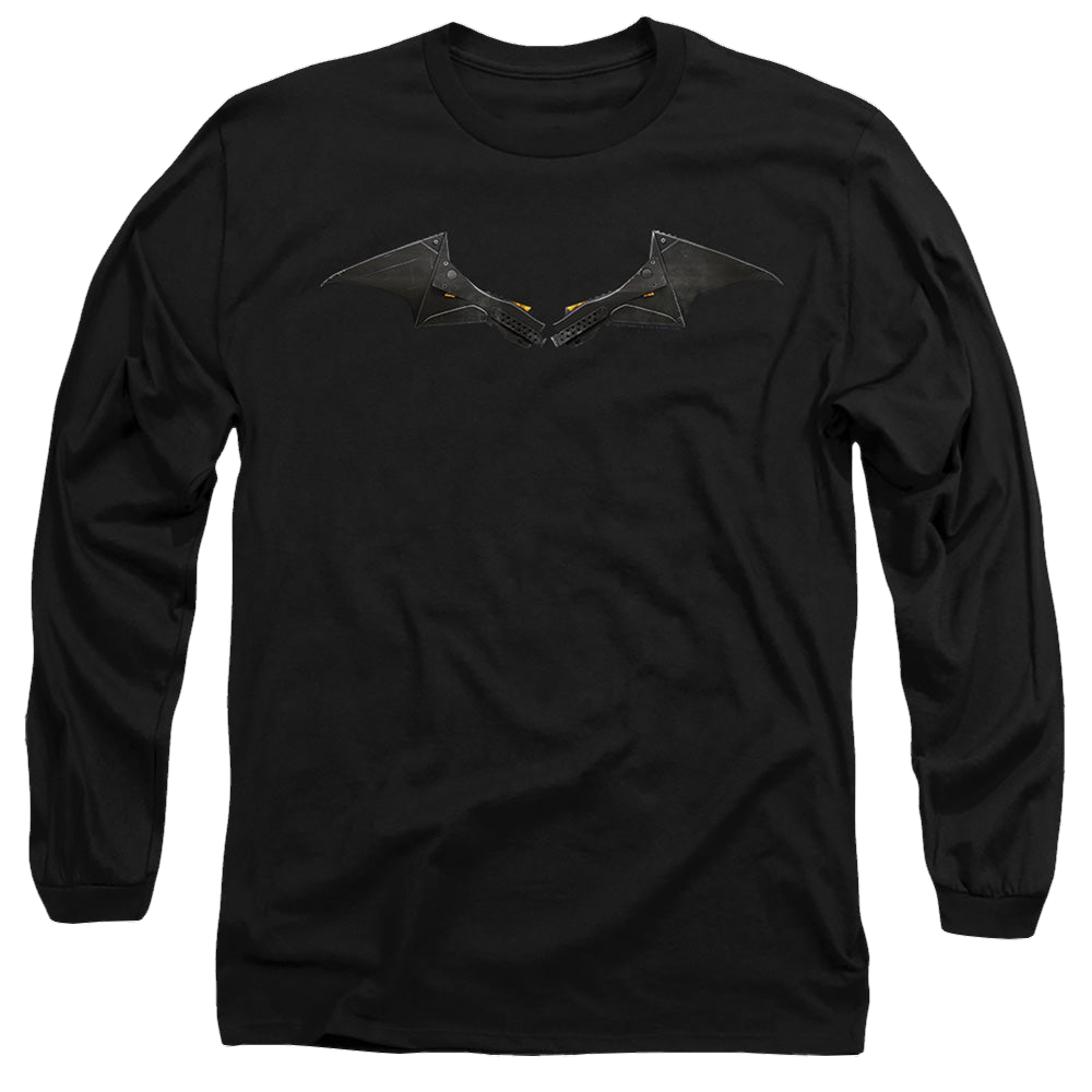 The Batman (2022) Chest Logo - Men's Long Sleeve T-Shirt Men's Long Sleeve T-Shirt Batman
