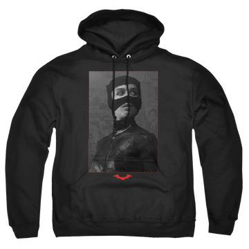 The Batman (2022) Catwoman Worn Portrait - Pullover Hoodie Pullover Hoodie Batman